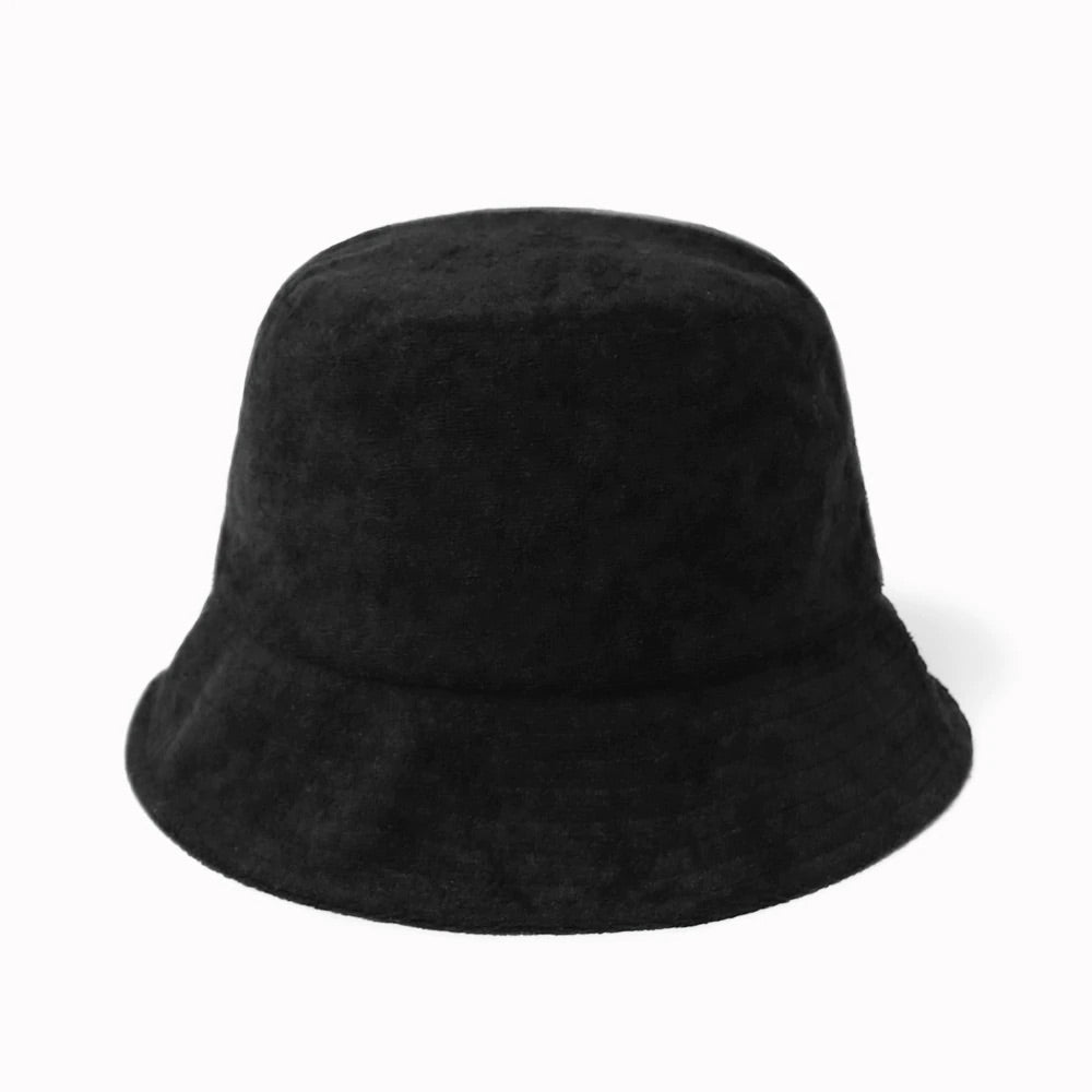 The Fresh Yard - FY Polka Dot Bucket Hats (black)